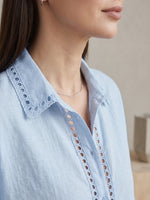 Mother’s Day Gift Pick | Soft Linen-Cotton Cutout Shirt – Comfort She’ll Love Every Day