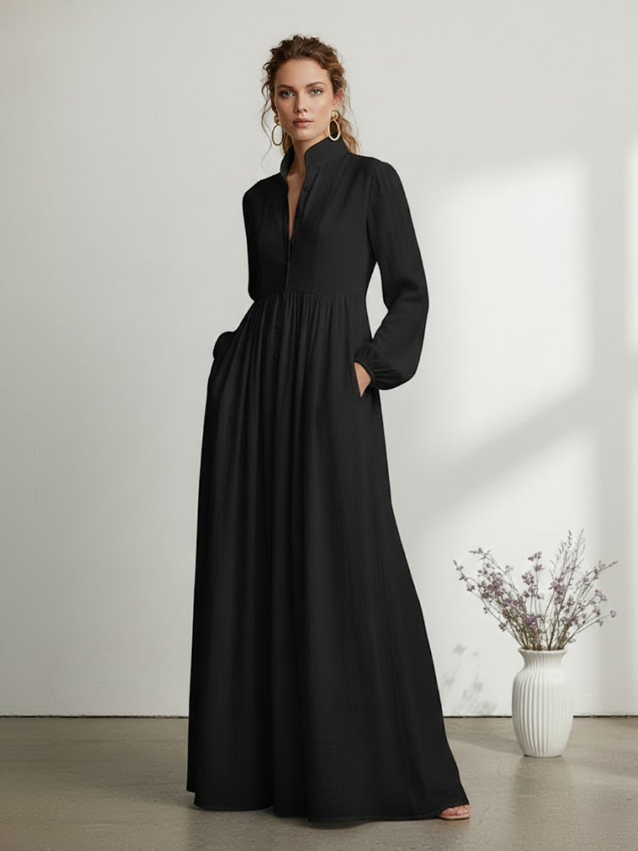 Women's Elegant Romantic Vacation Maxi Dress