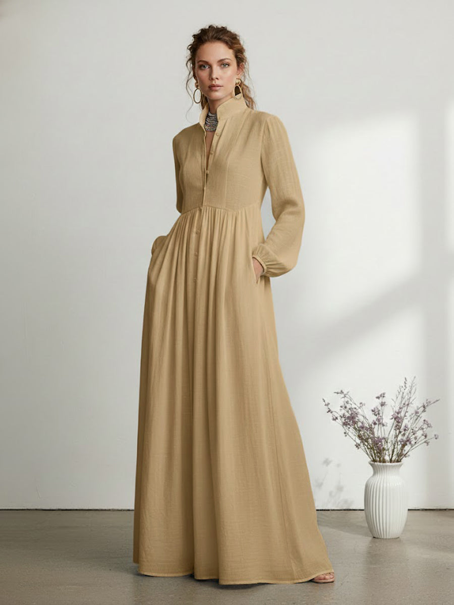 Women's Elegant Romantic Vacation Maxi Dress