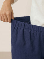Linen Classic Ankle Pants