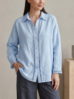 Mother’s Day Gift Pick | Soft Linen-Cotton Cutout Shirt – Comfort She’ll Love Every Day