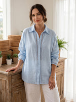 Mother’s Day Gift Pick | Soft Linen-Cotton Cutout Shirt – Comfort She’ll Love Every Day