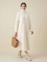 Autumn/Winter Turtleneck Loose Woolen Dress