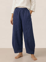Linen Classic Ankle Pants