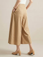 Women’s Casual Tencel Wide Leg Pants – Lightweight Breathable Summer Trousers
