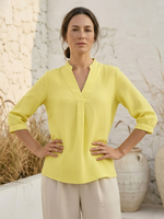 Women's Linen Dress Shirt