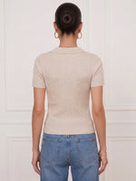 Cozy & Casual Collared Knit Top