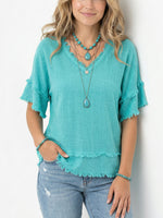 Mother’s Day Vintage Patchwork Cotton Linen Shirt – Soft, Relaxed & Timeless