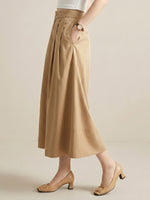 Women’s Casual Tencel Wide Leg Pants – Lightweight Breathable Summer Trousers